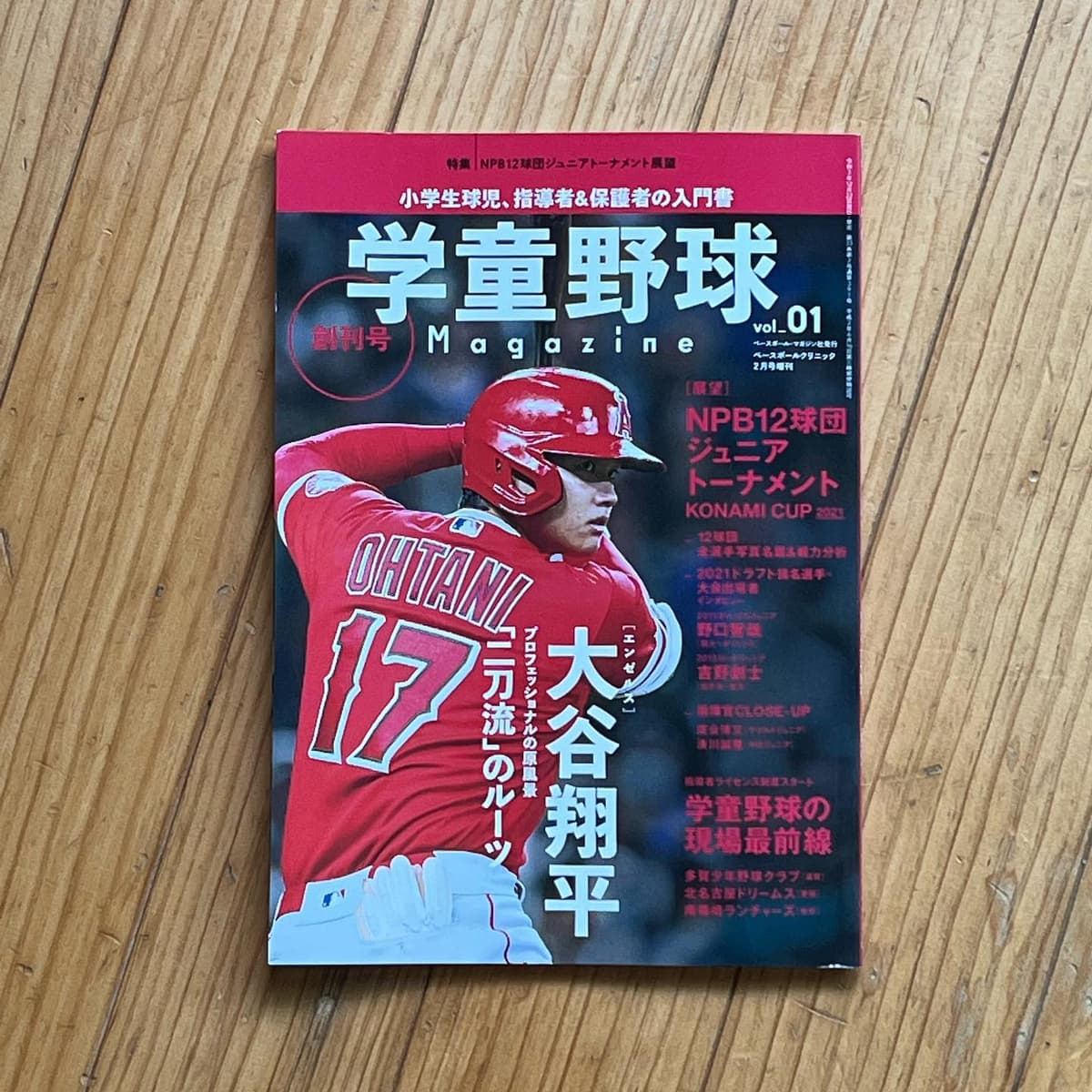 学童野球マガジン創刊号！

学童野球チームが減少傾向の今の時代に思い切った雑誌が創刊されました。

指導者はもちろん学童野球に関わる全ての大人が一度は読んでみてほしい。

学童野球同様に雑誌業界も厳し