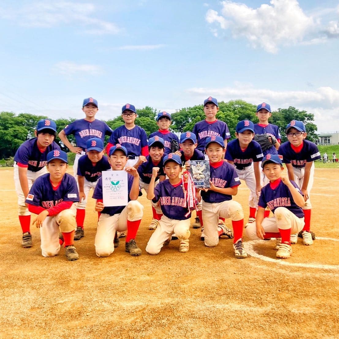 祝初優勝‼️㊗️

チーム創設4年目。
初めてトロフィーいただきました。

みんなで頑張りました。