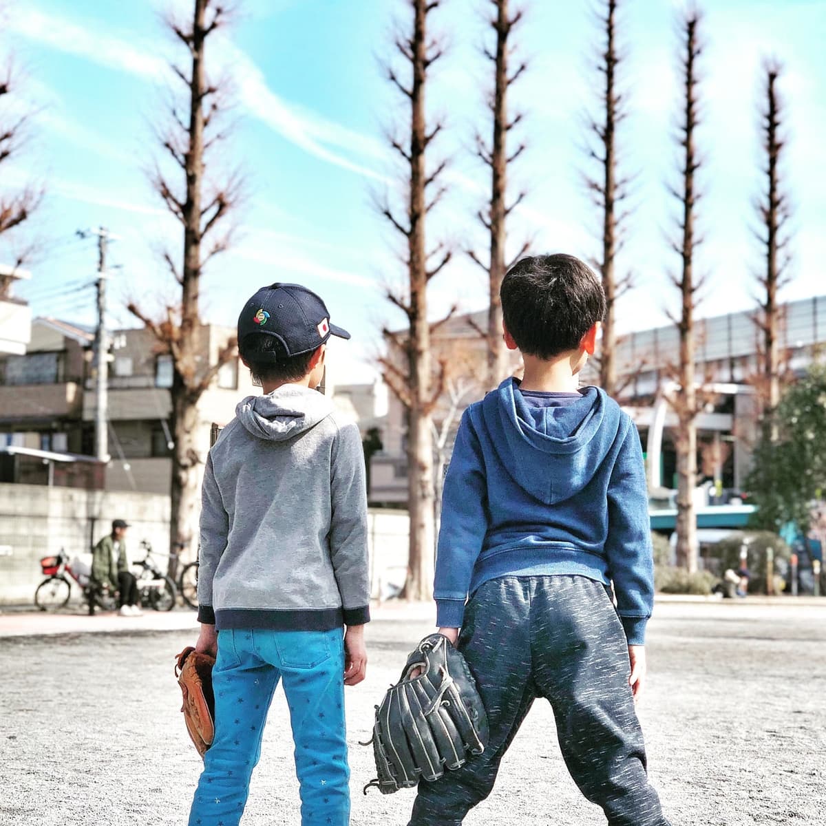 部員が1人増えました！
息子の保育園時の友達が入ってくれた。同じく2年生。
これで部員2人！