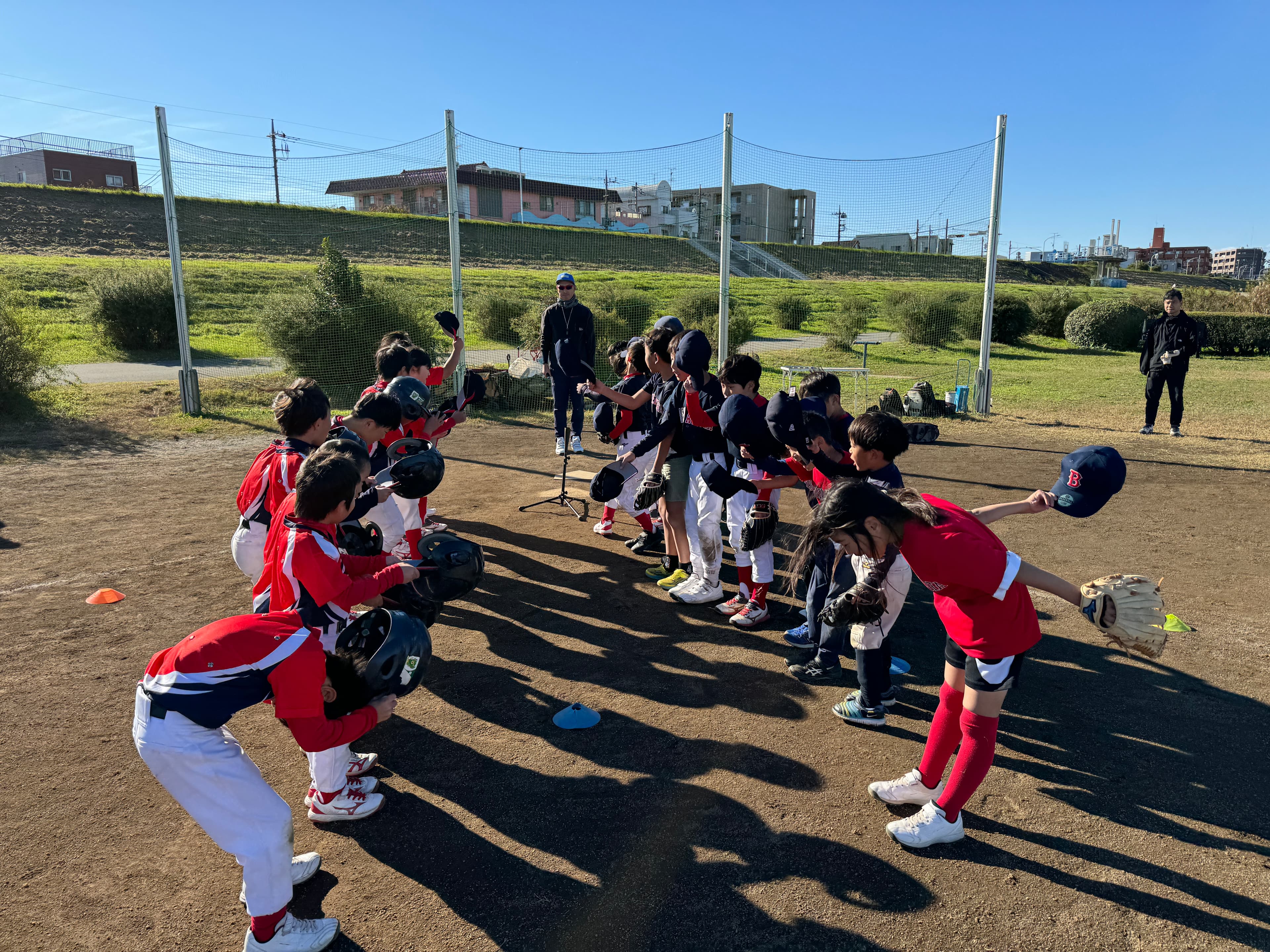 大会の様子 あいさつ