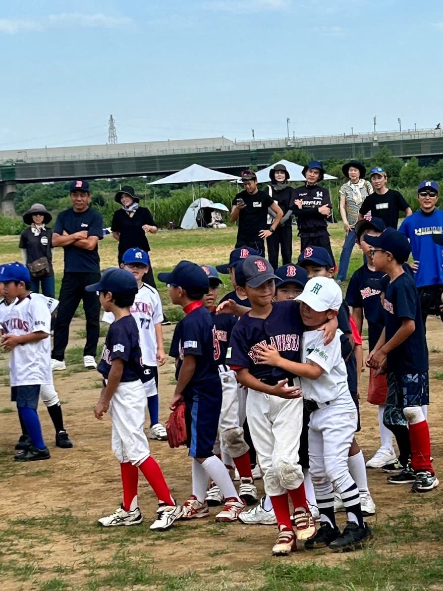 大会の様子 試合後の交流