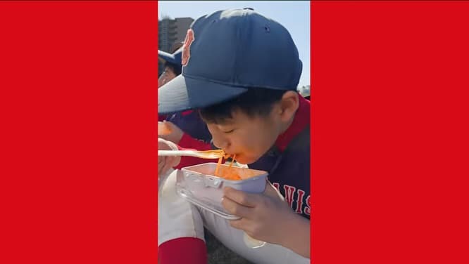 「大谷翔平、マ・マー LOVE PASTA」のCMはもうご覧になりましたか?🍝⚾️
なんと、日清製粉ウェルナさんのマ・マーCMに、ブエナビスタ少年野球クラブが出演させていただきました!
📺 C