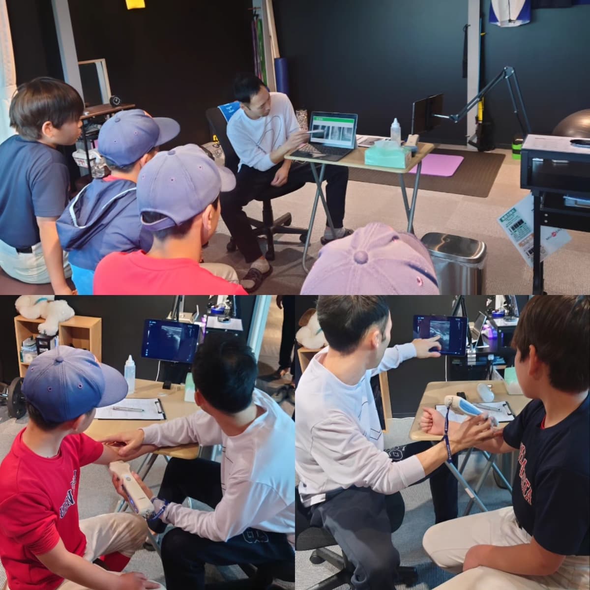 野球肘検診を行って頂きました🦾
ブエナビスタでは半⽇活動や投球数管理など指導者が気をつけてはいますが、完全には防ぎきれないものになります。
定期的な検診を受けて、早めの治療、予防に繋げていきます。